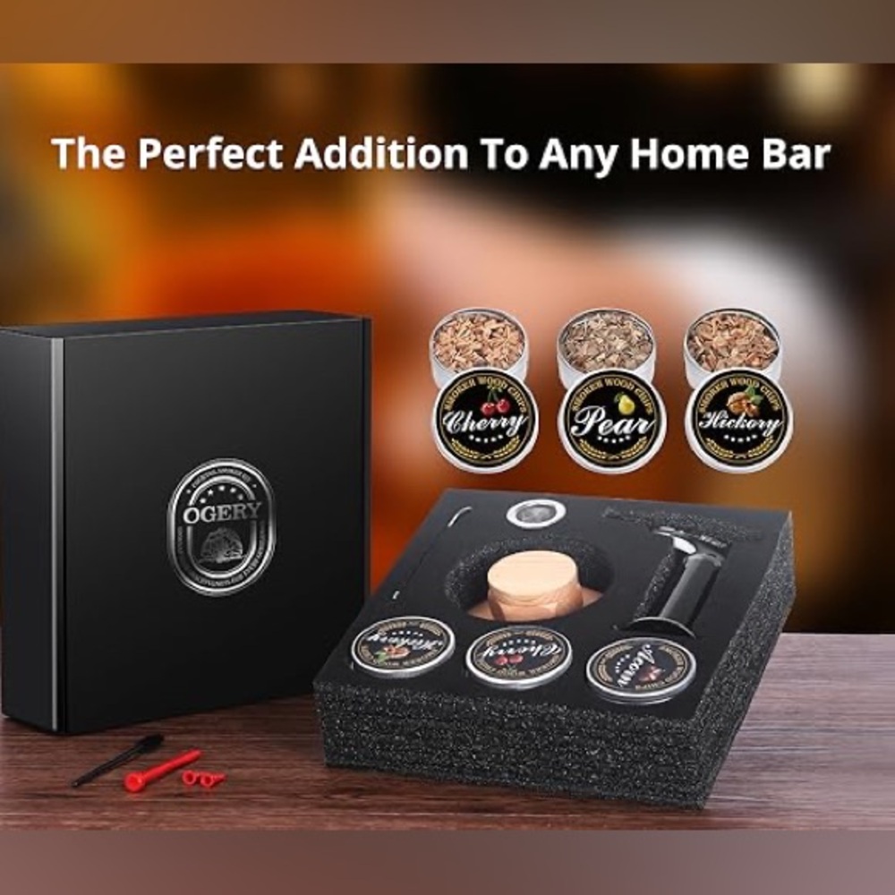 NEW Ogery Cocktail Smoker Kit with Torch